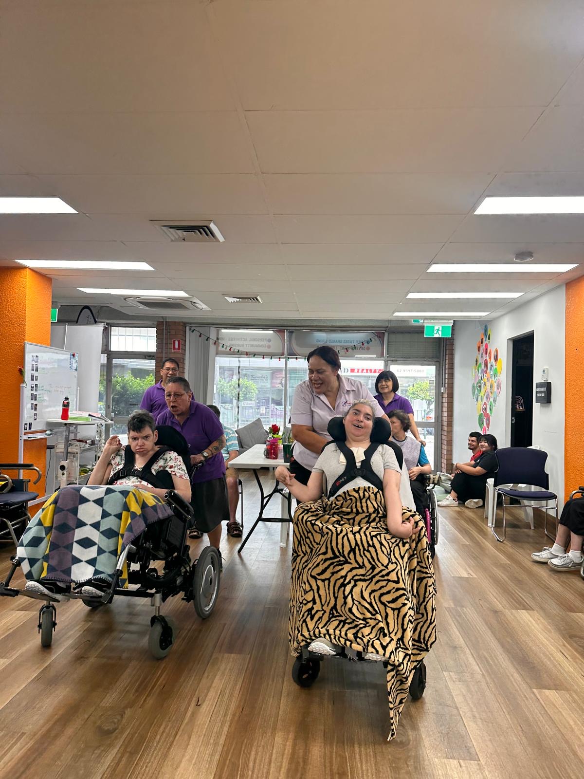 Wheelchair Race, Angels On Wheels