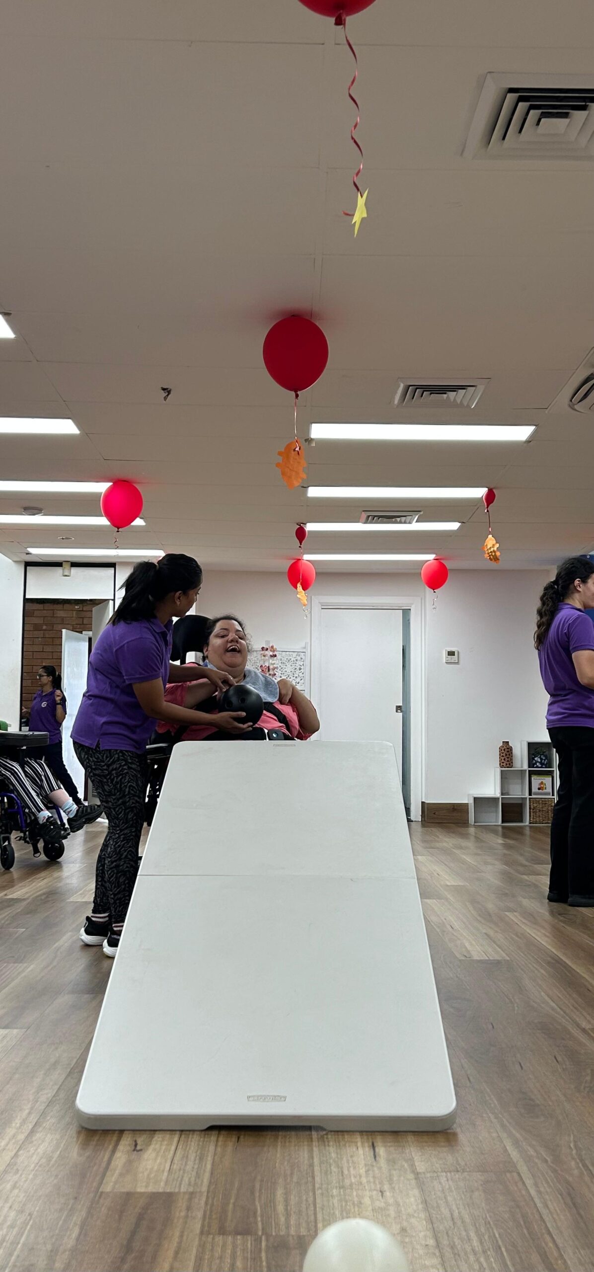 Indoor Bowling, Angels On Wheels