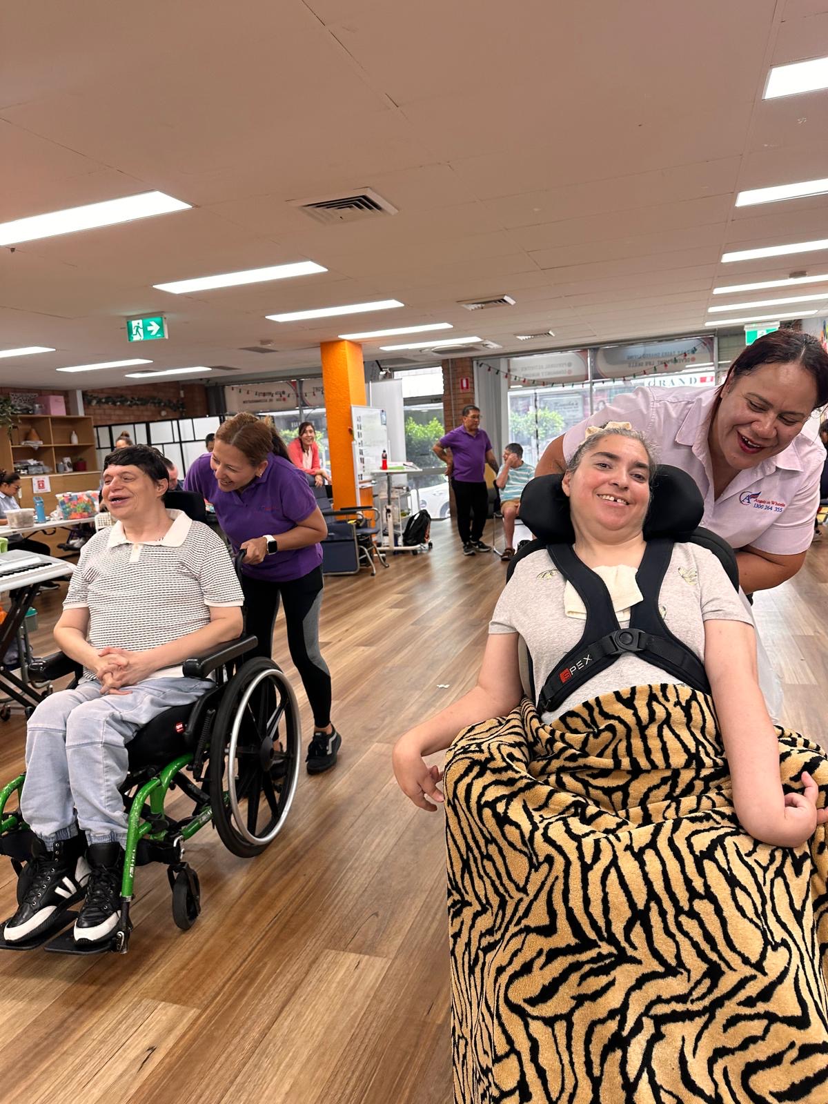 Wheelchair Race, Angels On Wheels