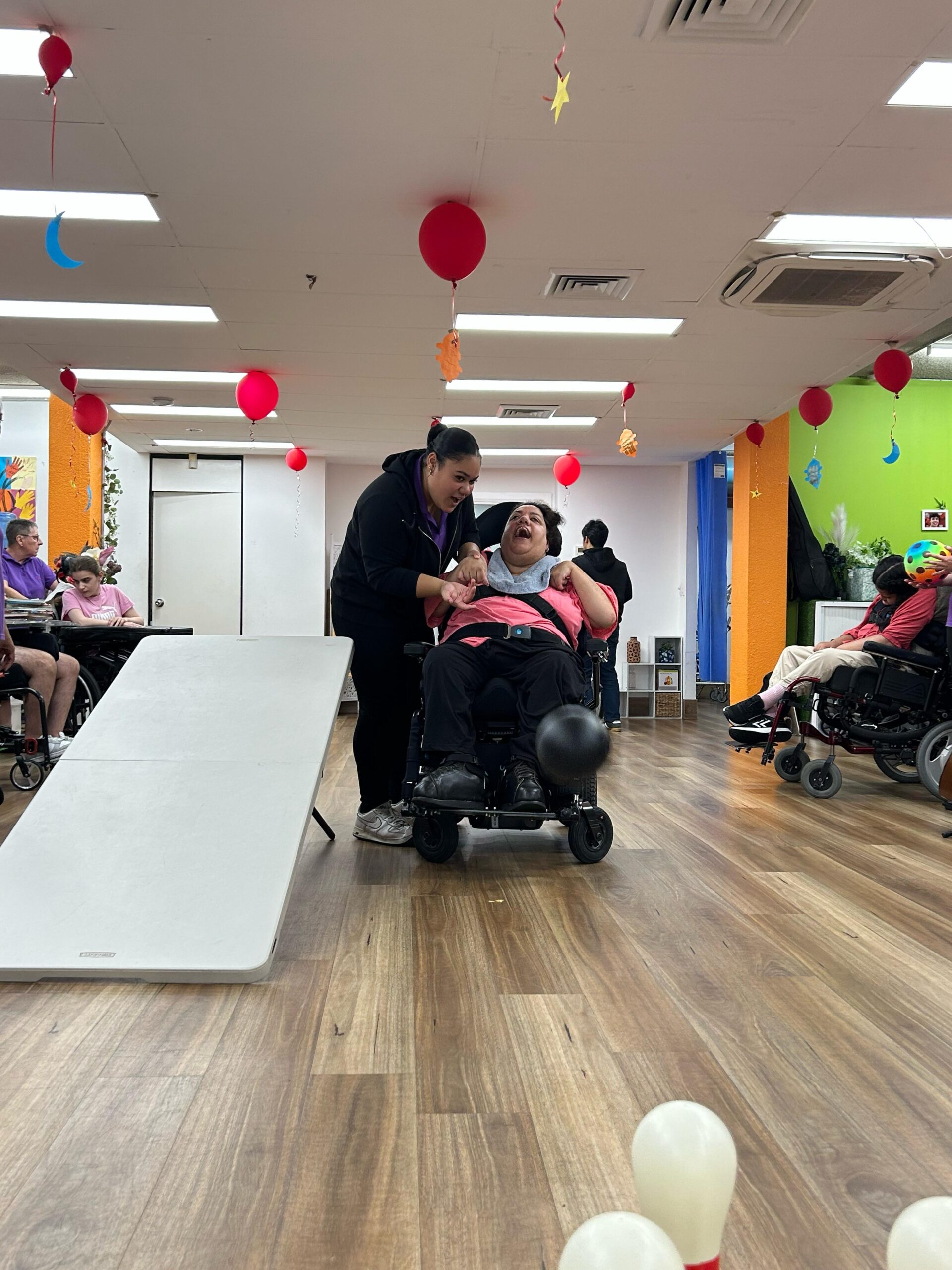 Indoor Bowling, Angels On Wheels