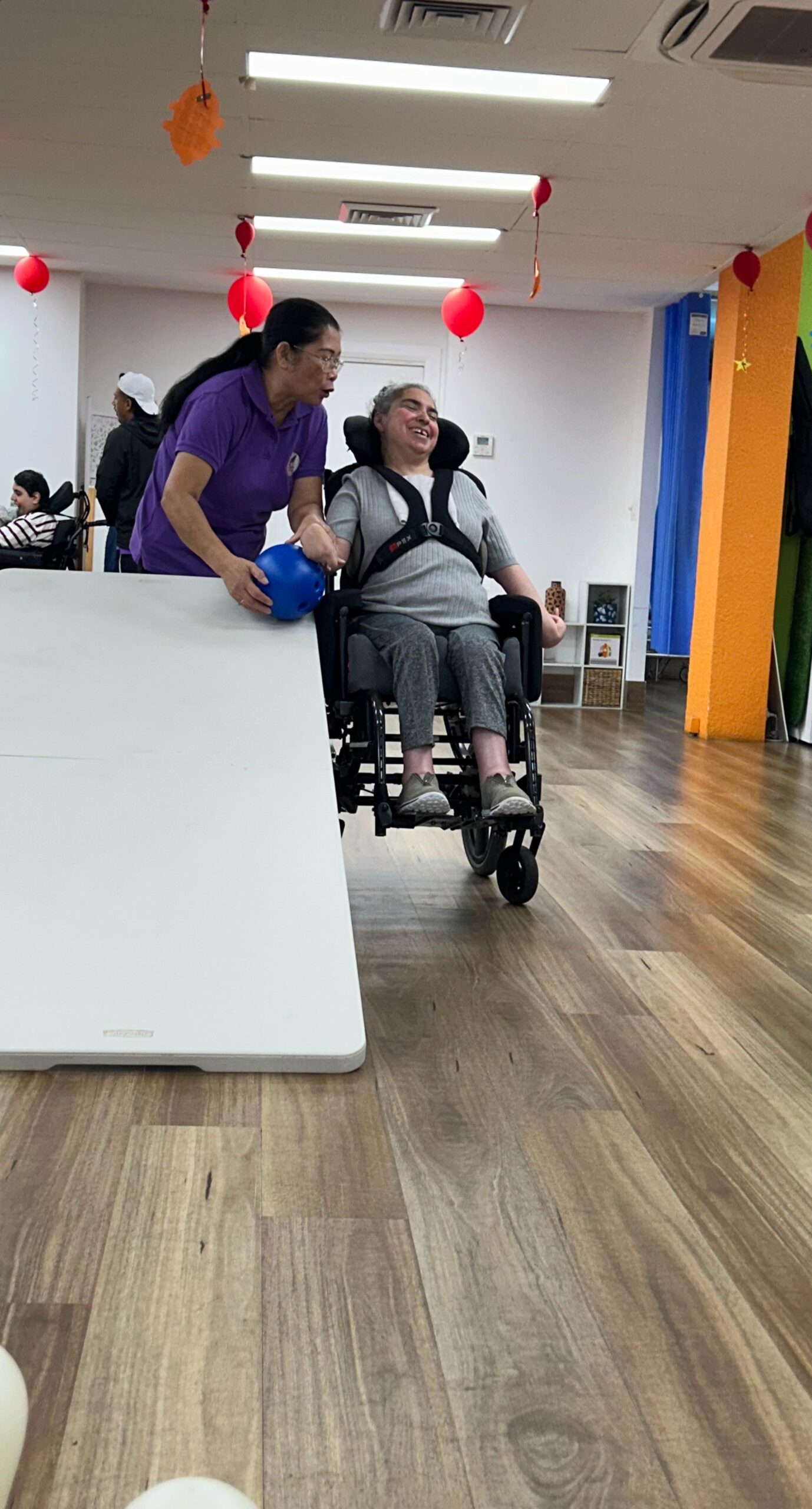 Indoor Bowling, Angels On Wheels