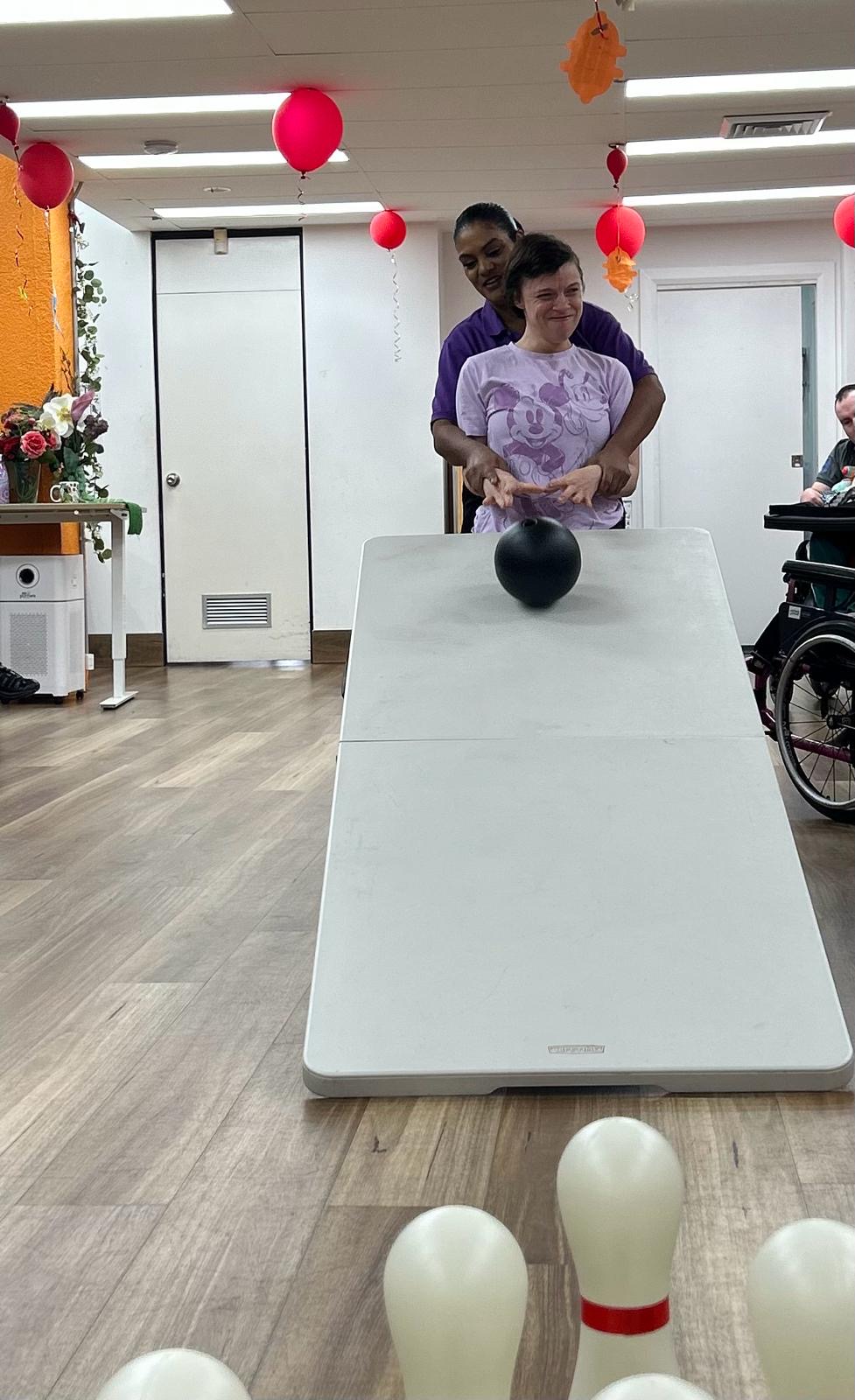 Indoor Bowling, Angels On Wheels