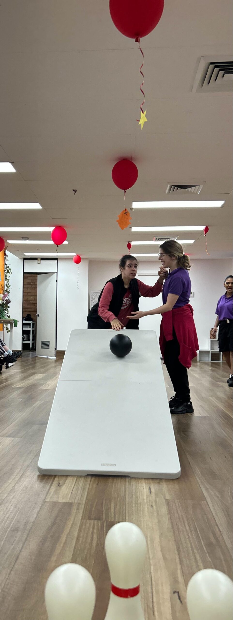 Indoor Bowling, Angels On Wheels