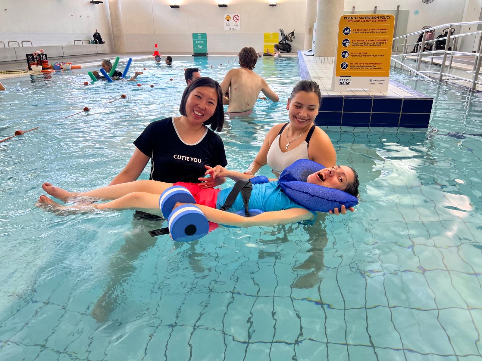 Swimming, Angels On Wheels