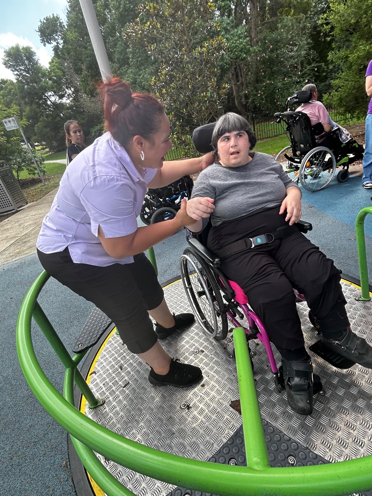 Rockdale Park, Angels On Wheels