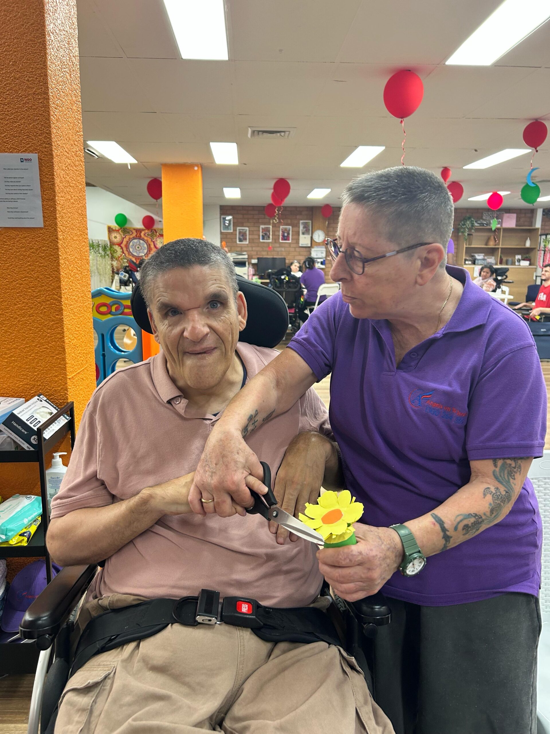 Daffodil Arts & Craft, Angels On Wheels